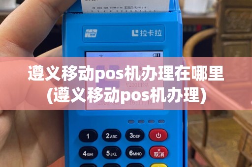 遵义移动pos机办理在哪里(遵义移动pos机办理)