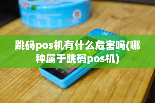 跳码pos机有什么危害吗(哪种属于跳码pos机)