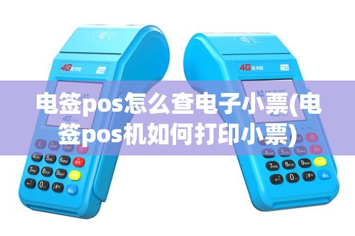 电签pos怎么查电子小票(电签pos机如何打印小票)