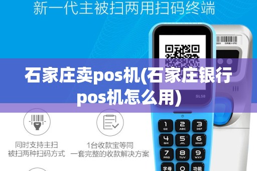 石家庄卖pos机(石家庄银行pos机怎么用)