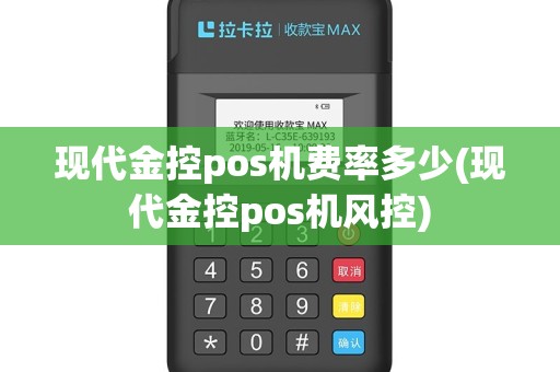 现代金控pos机费率多少(现代金控pos机风控)