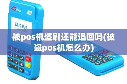 被pos机盗刷还能追回吗(被盗pos机怎么办)