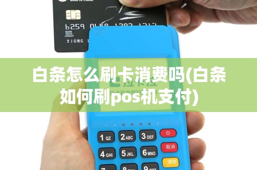 白条怎么刷卡消费吗(白条如何刷pos机支付)