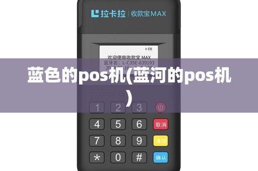 蓝色的pos机(蓝河的pos机)