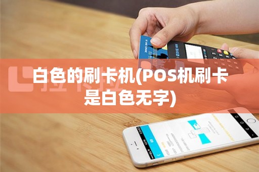 白色的刷卡机(POS机刷卡是白色无字)
