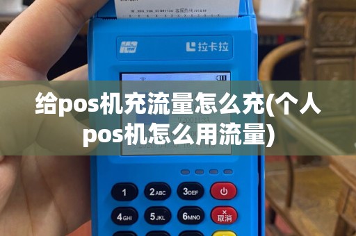 给pos机充流量怎么充(个人pos机怎么用流量)