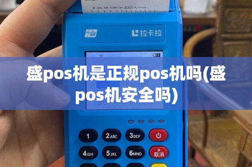 盛pos机是正规pos机吗(盛pos机安全吗)