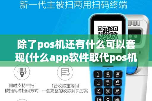 除了pos机还有什么可以套现(什么app软件取代pos机)