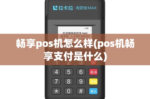 畅享pos机怎么样(pos机畅享支付是什么)