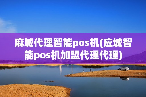 麻城代理智能pos机(应城智能pos机加盟代理代理)