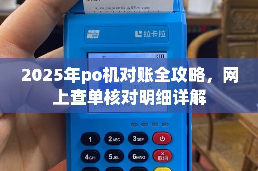 2025年po机对账全攻略，网上查单核对明细详解
