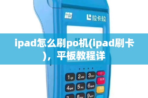 ipad怎么刷po机(ipad刷卡)，平板教程详