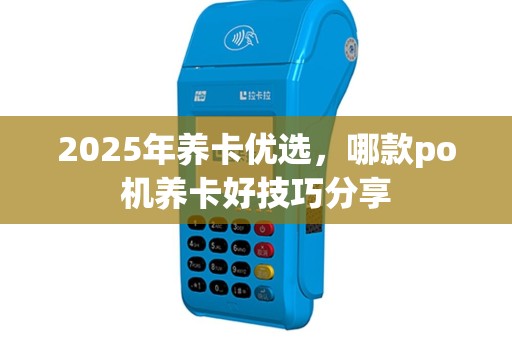 2025年养卡优选，哪款po机养卡好技巧分享
