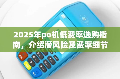 2025年po机低费率选购指南，介绍潜风险及费率细节