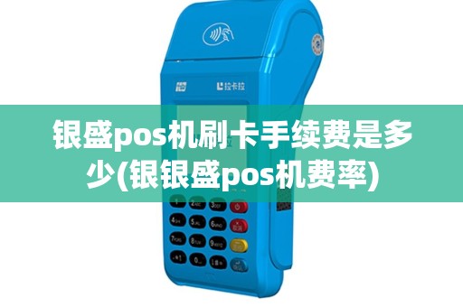 银盛pos机刷卡手续费是多少(银银盛pos机费率)