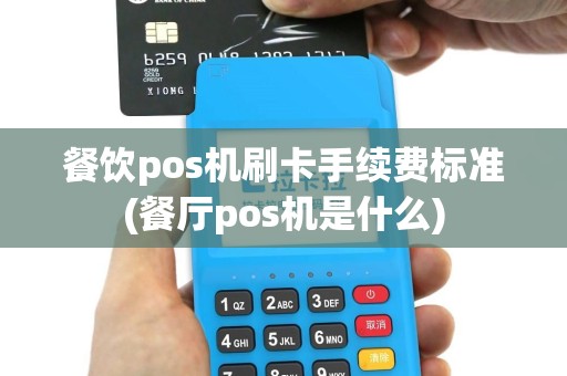 餐饮pos机刷卡手续费标准(餐厅pos机是什么)