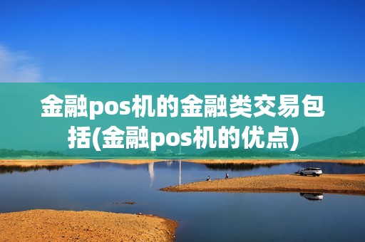 金融pos机的金融类交易包括(金融pos机的优点)