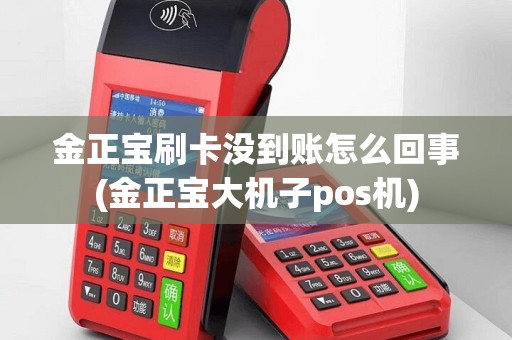 金正宝刷卡没到账怎么回事(金正宝大机子pos机)