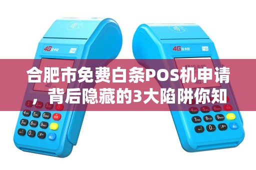 合肥市免费白条POS机申请，背后隐藏的3大陷阱你知道吗？