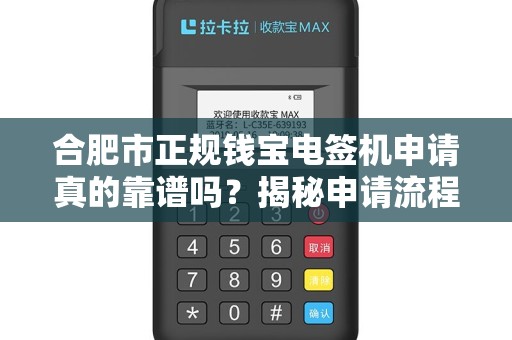 合肥市正规钱宝电签机申请真的靠谱吗？揭秘申请流程中的5大陷阱！