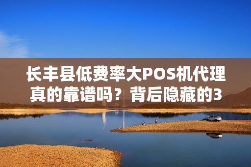 长丰县低费率大POS机代理真的靠谱吗？背后隐藏的3大风险你知道吗？