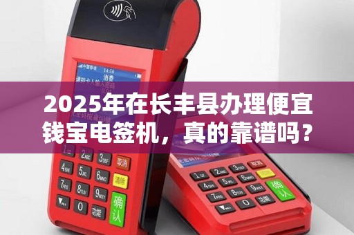 2025年在长丰县办理便宜钱宝电签机，真的靠谱吗？小心这些隐藏陷阱！