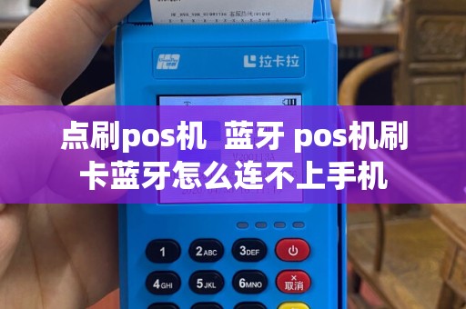 点刷pos机  蓝牙 pos机刷卡蓝牙怎么连不上手机