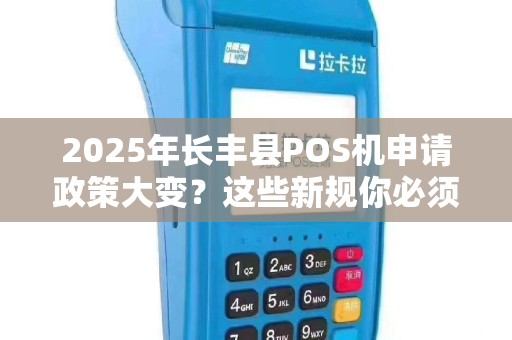 2025年长丰县POS机申请政策大变？这些新规你必须知道！