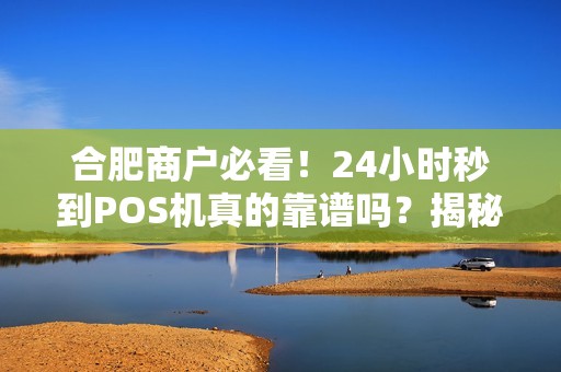 合肥商户必看！24小时秒到POS机真的靠谱吗？揭秘申请背后的三大陷阱！