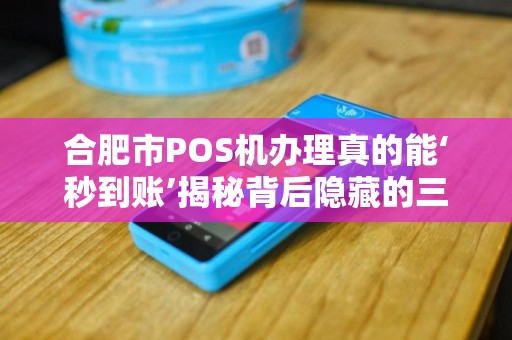 合肥市POS机办理真的能‘秒到账’揭秘背后隐藏的三大陷阱！
