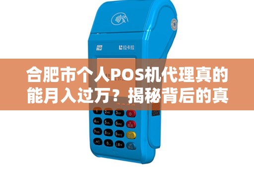 合肥市个人POS机代理真的能月入过万？揭秘背后的真相与陷阱！