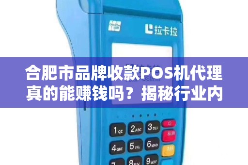 合肥市品牌收款POS机代理真的能赚钱吗？揭秘行业内幕与避坑指南！