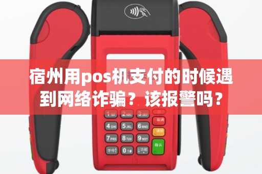 宿州用pos机支付的时候遇到网络诈骗？该报警吗？