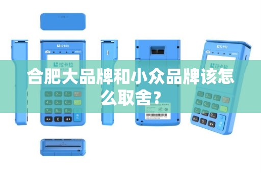 合肥大品牌和小众品牌该怎么取舍？