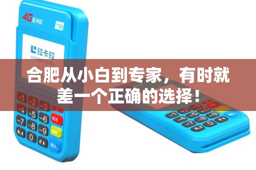 合肥从小白到专家，有时就差一个正确的选择！