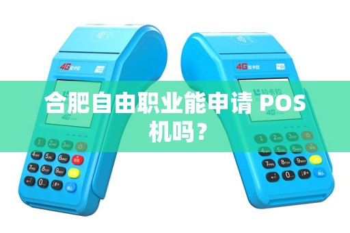 合肥自由职业能申请 POS 机吗? 合肥自由职业能申请 POS 机吗?