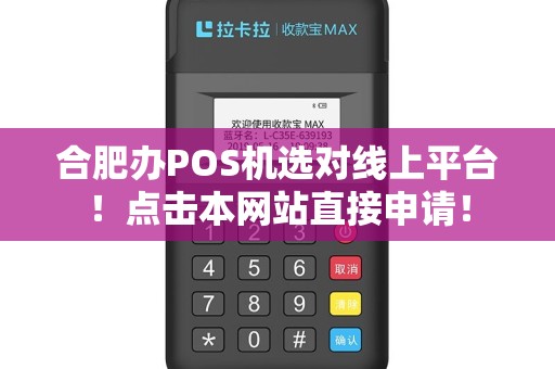 合肥办POS机选对线上平台！点击本网站直接申请！