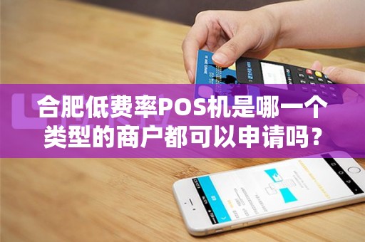 合肥低费率POS机是哪一个类型的商户都可以申请吗？