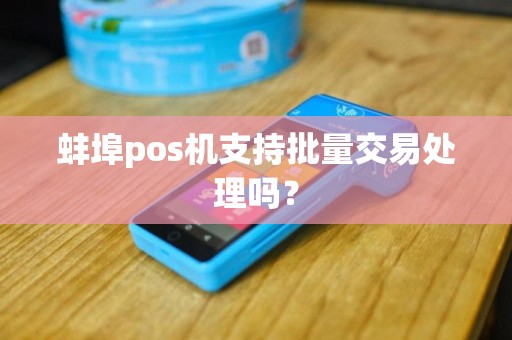 蚌埠pos机支持批量交易处理吗？