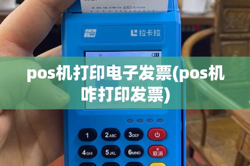 pos机打印电子发票(pos机咋打印发票)