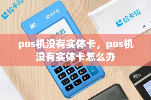 pos机没有实体卡，pos机没有实体卡怎么办