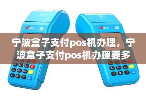 宁波盒子支付pos机办理，宁波盒子支付pos机办理要多久