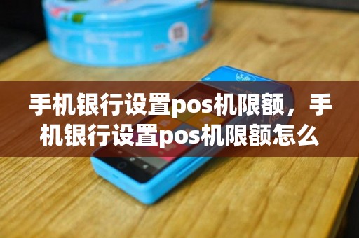 手机银行设置pos机限额，手机银行设置pos机限额怎么设置