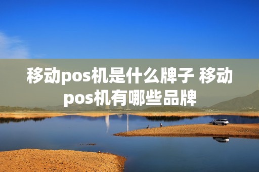 移动pos机是什么牌子 移动pos机有哪些品牌
