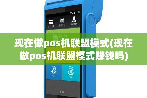 现在做pos机联盟模式(现在做pos机联盟模式赚钱吗)