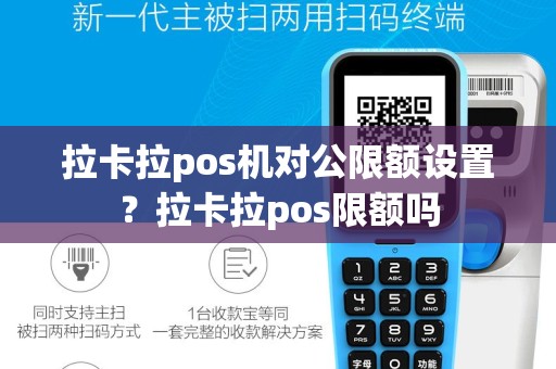 拉卡拉pos机对公限额设置？拉卡拉pos限额吗