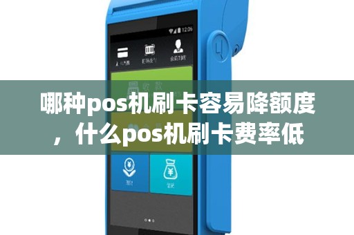 哪种pos机刷卡容易降额度，什么pos机刷卡费率低
