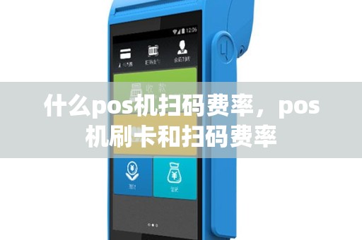 什么pos机扫码费率，pos机刷卡和扫码费率