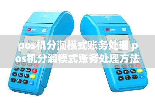 pos机分润模式账务处理 pos机分润模式账务处理方法