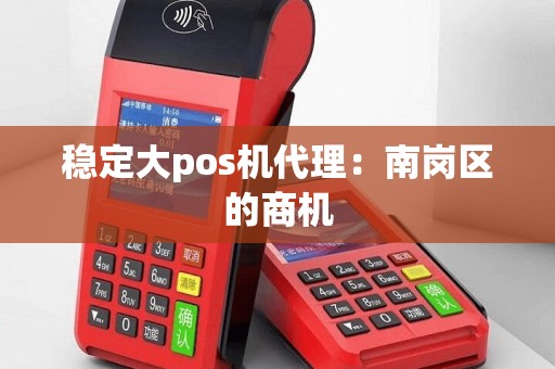稳定大pos机代理：南岗区的商机